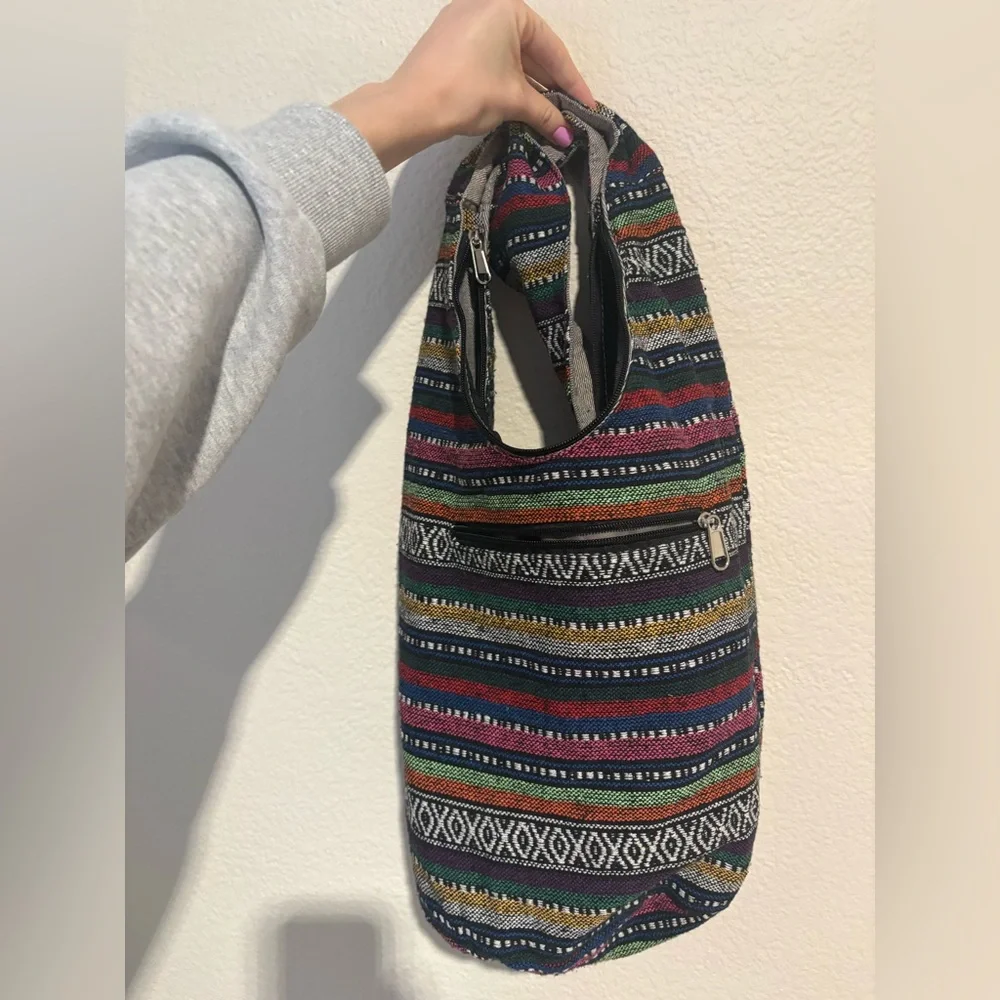 Aztec Pattern shoulder bag - Picture 2 of 5